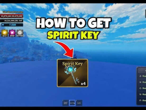 Sailor Piece spirit key guide: Blue Planet farming explained