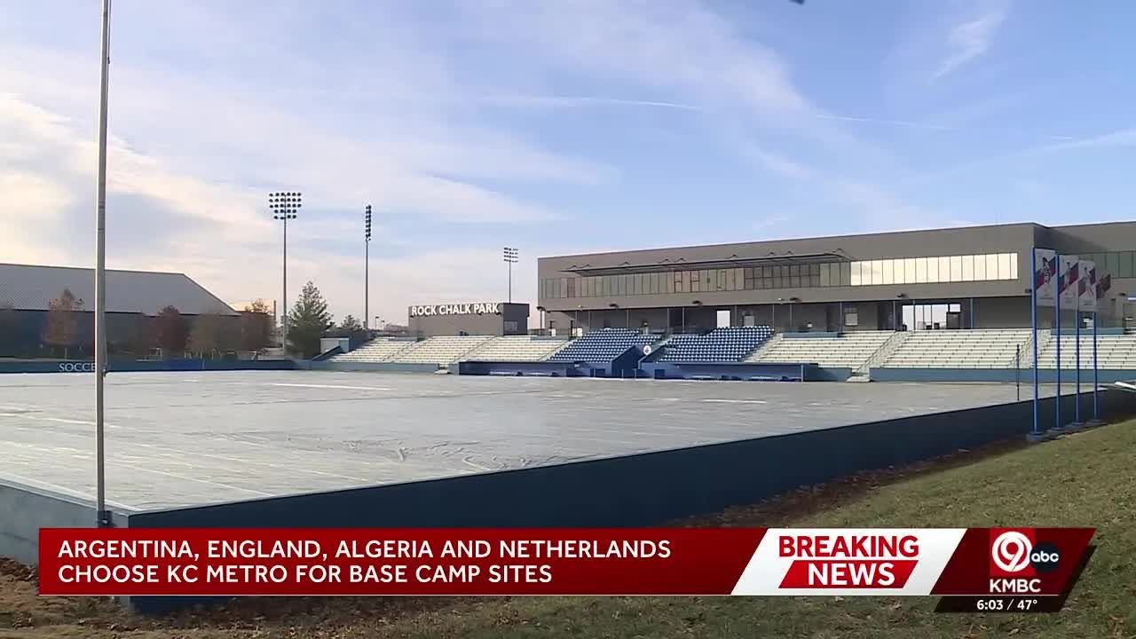 World Cup teams choose Kansas City as base camp