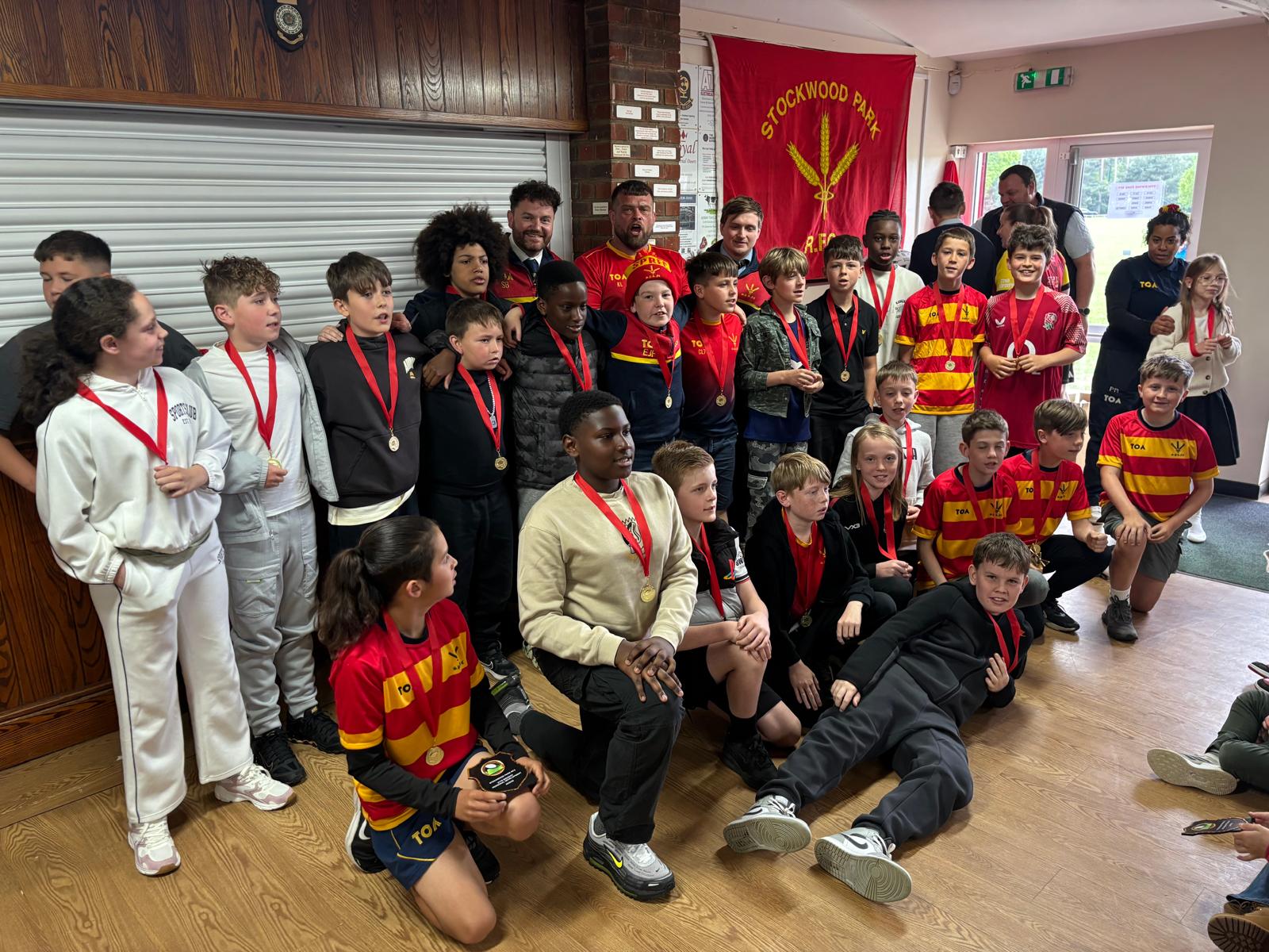 More than 220 Luton children pack out rugby club in biggest junior ...