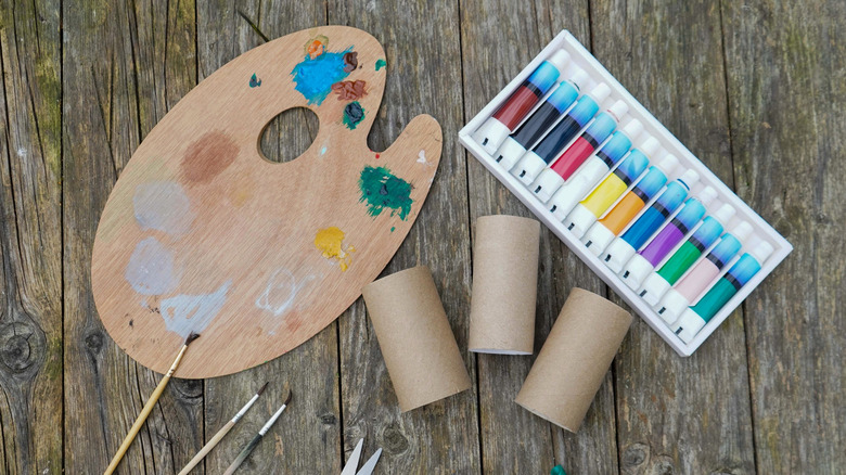 Turn a pile of toilet paper rolls into a stylish storage container with ...