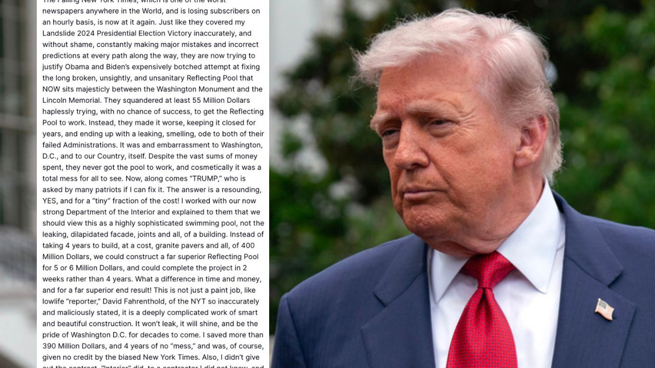 Trump absolutely melts down at 'biased' NY Times in late-night screed ...