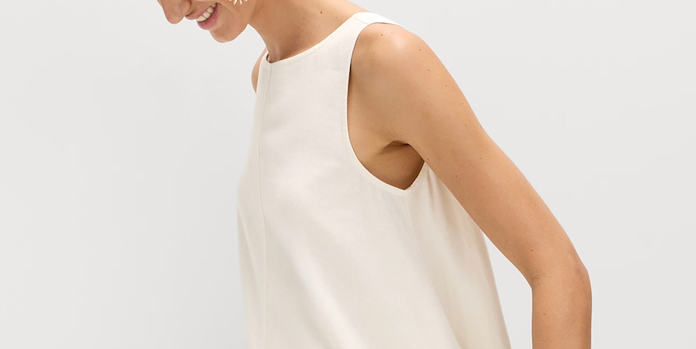 Linen swing dresses are this year's summer holiday must-have – and M&S ...