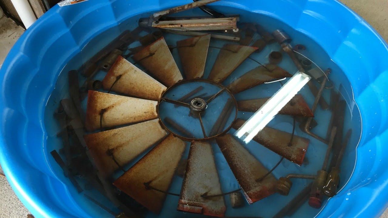 Find out how to remove rust from metal