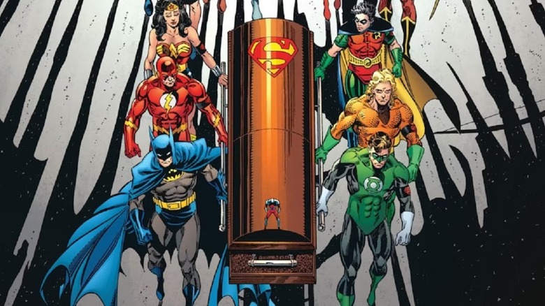 Superman's funeral had a very strange guest - and it is baffling Reddit