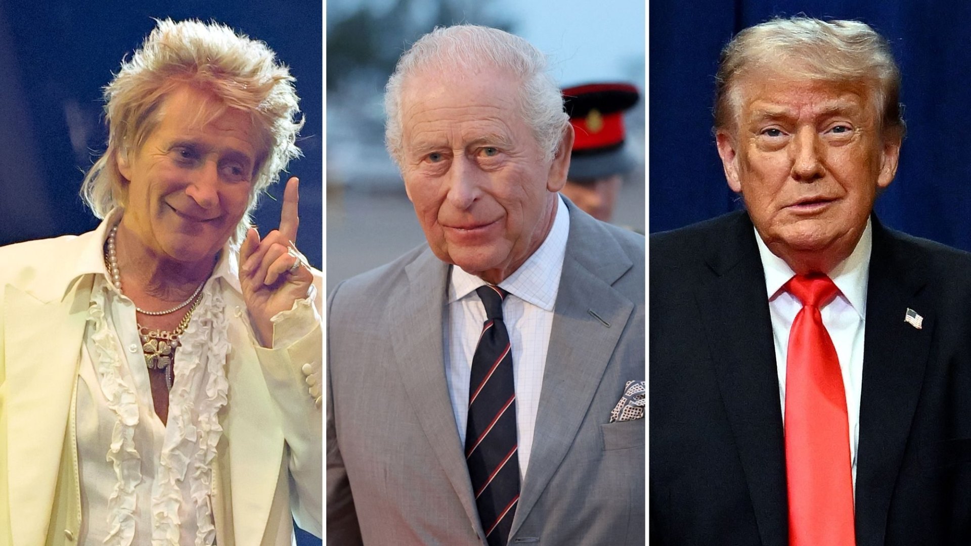 Rod Stewart tells King Charles that Donald Trump is a ‘Little Rat Bag’