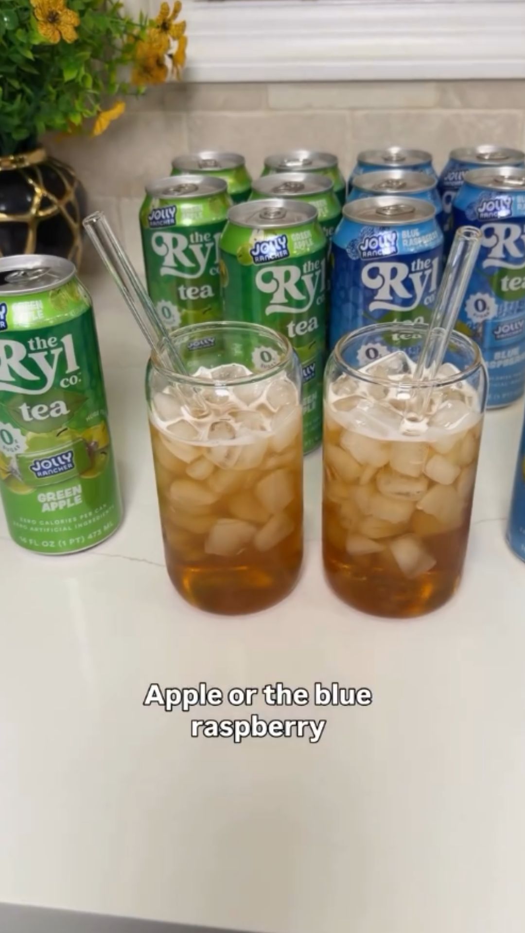 Ryl Tea x Jolly Rancher iced tea flavors revealed