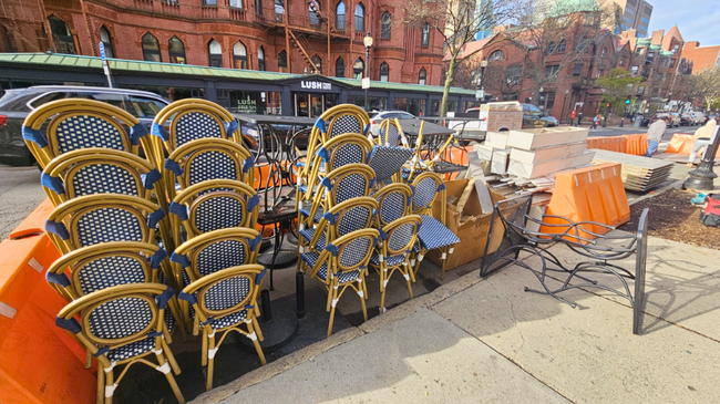 Outdoor dining returns to Boston
