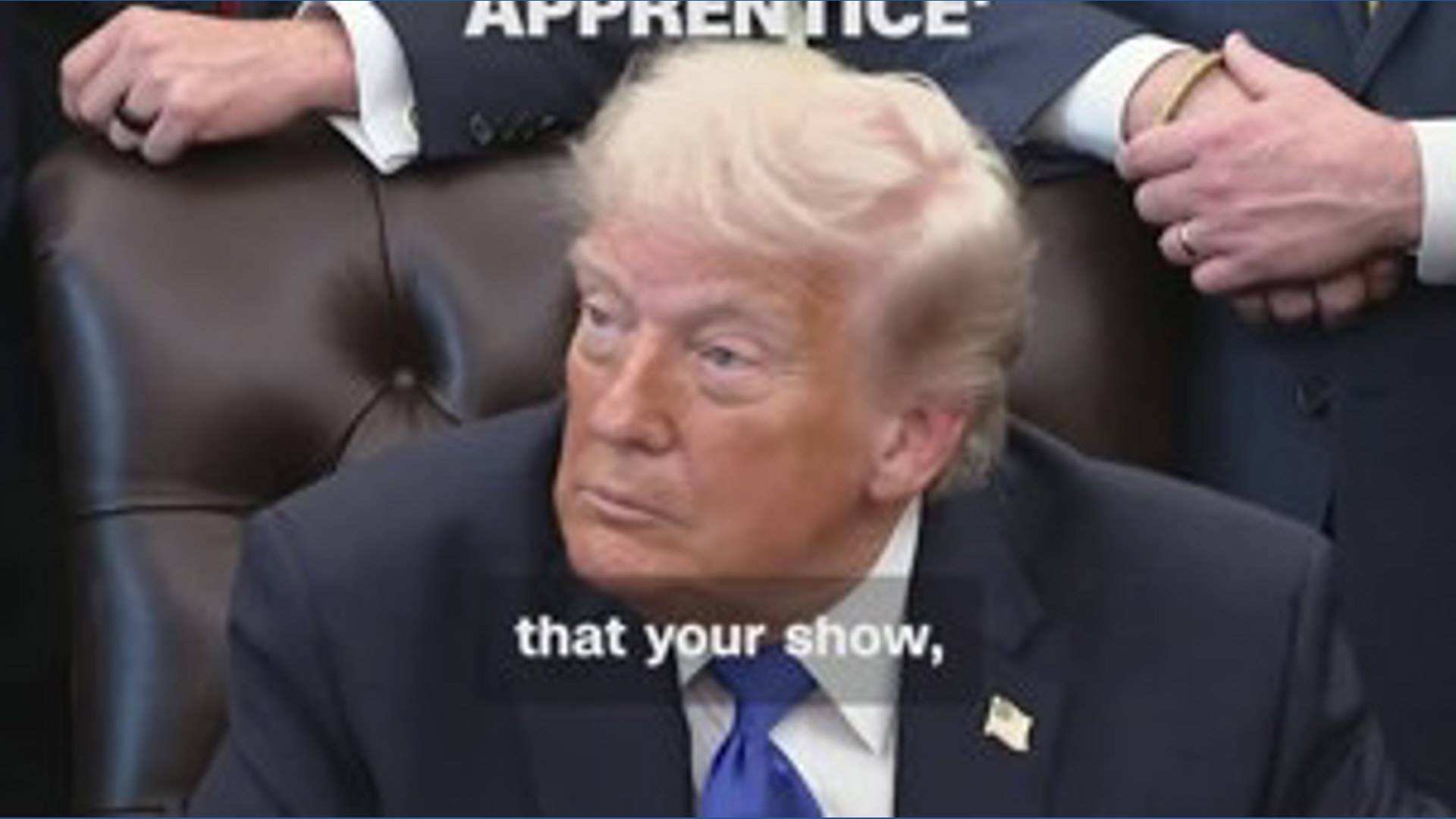 Trump says his son would 'probably' be good on 'The Apprentice'
