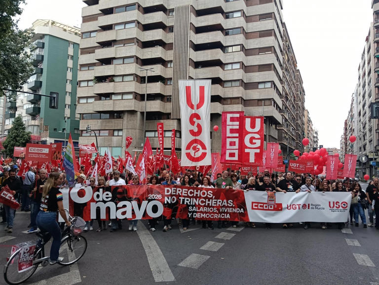 La Región sale a la calle el 1 de mayo con el lema 'Derechos, no ...
