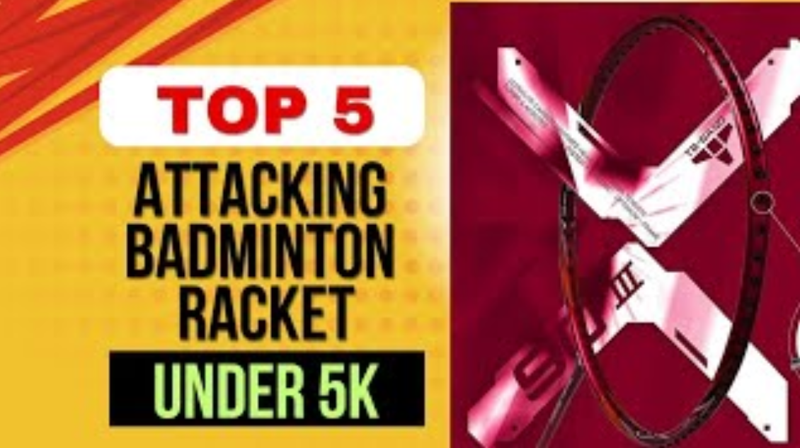 Top 5 budget badminton rackets under 5K you should try
