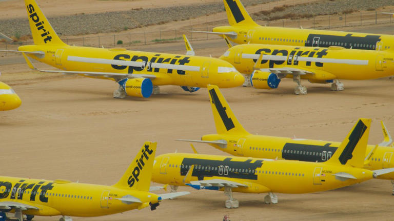 Spirit Airlines preparing to shut down after failing to secure $500M ...