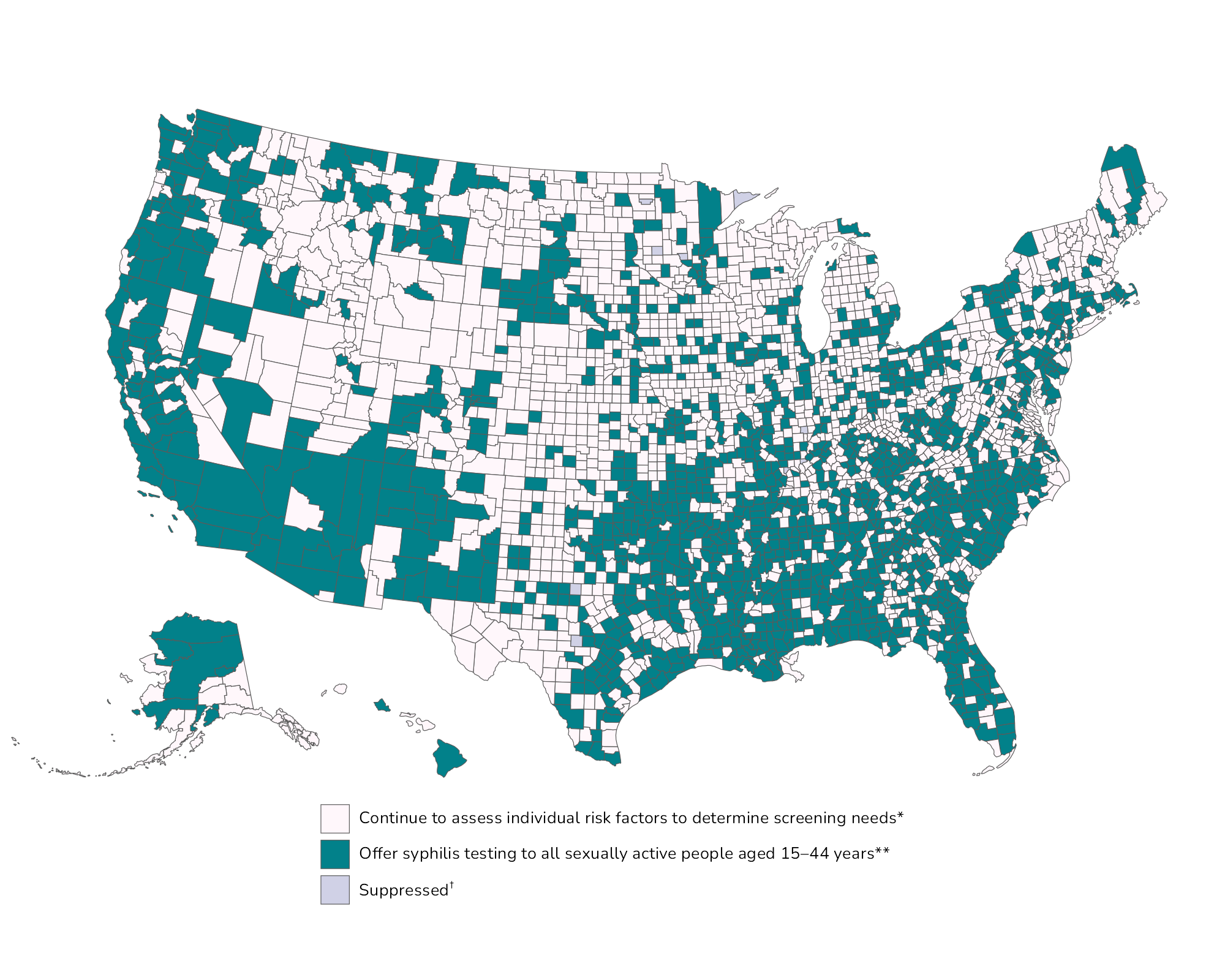 Syphilis making a comeback, health officials warn. CDC map shows where ...