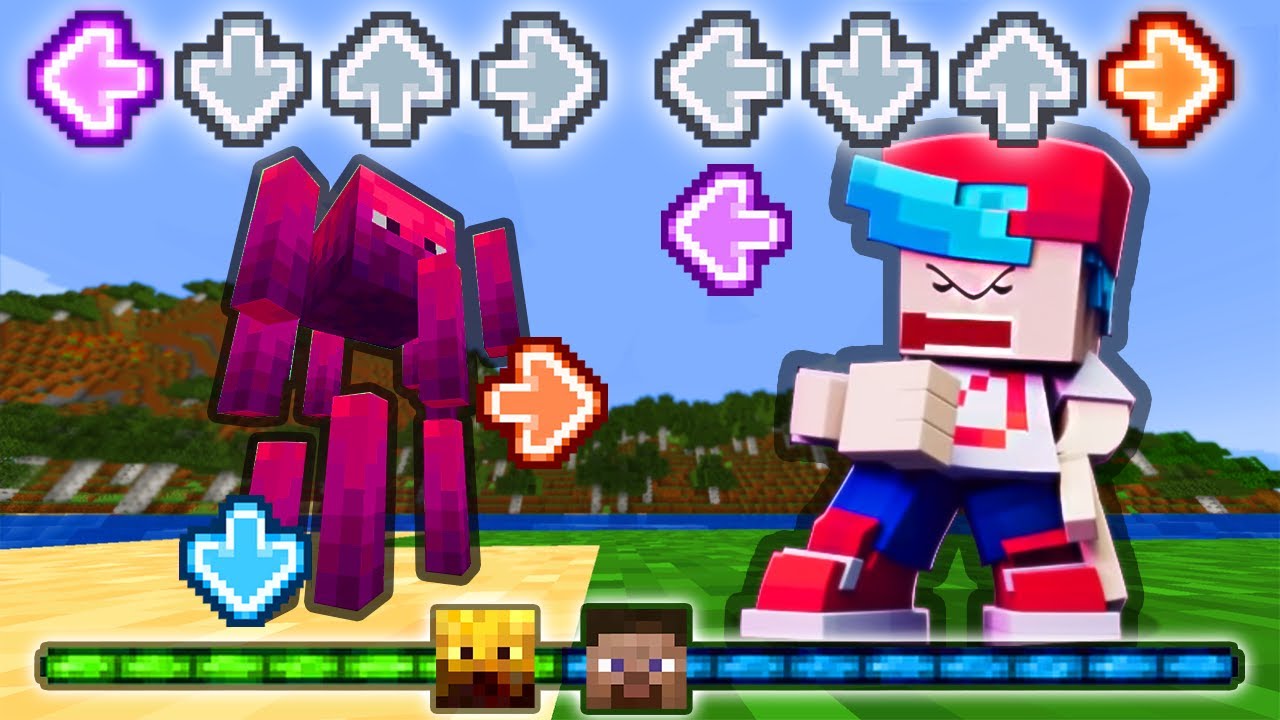 Bringing the world of Friday Night Funkin into a Minecraft map