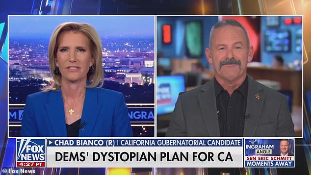 Awkward moment Fox News host cuts off aspiring California governor over ...