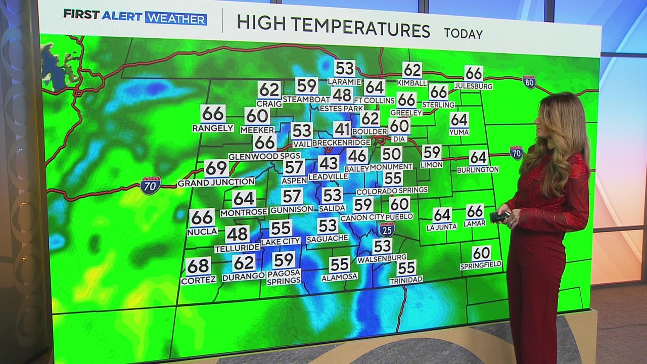 Cooler but mostly dry for Friday ahead of a lovely looking weekend ...
