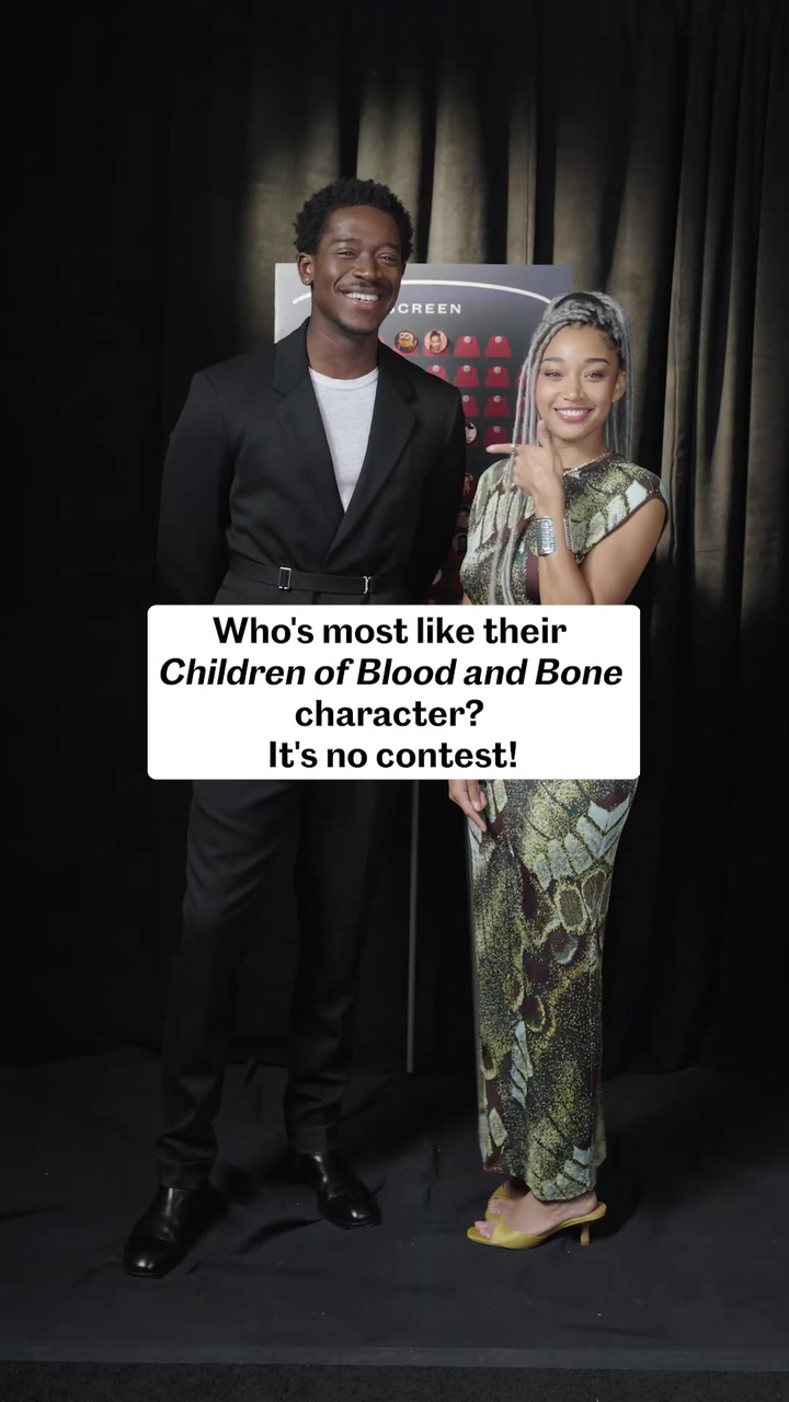 Children of Blood and Bone cast on who is most similar to their ...