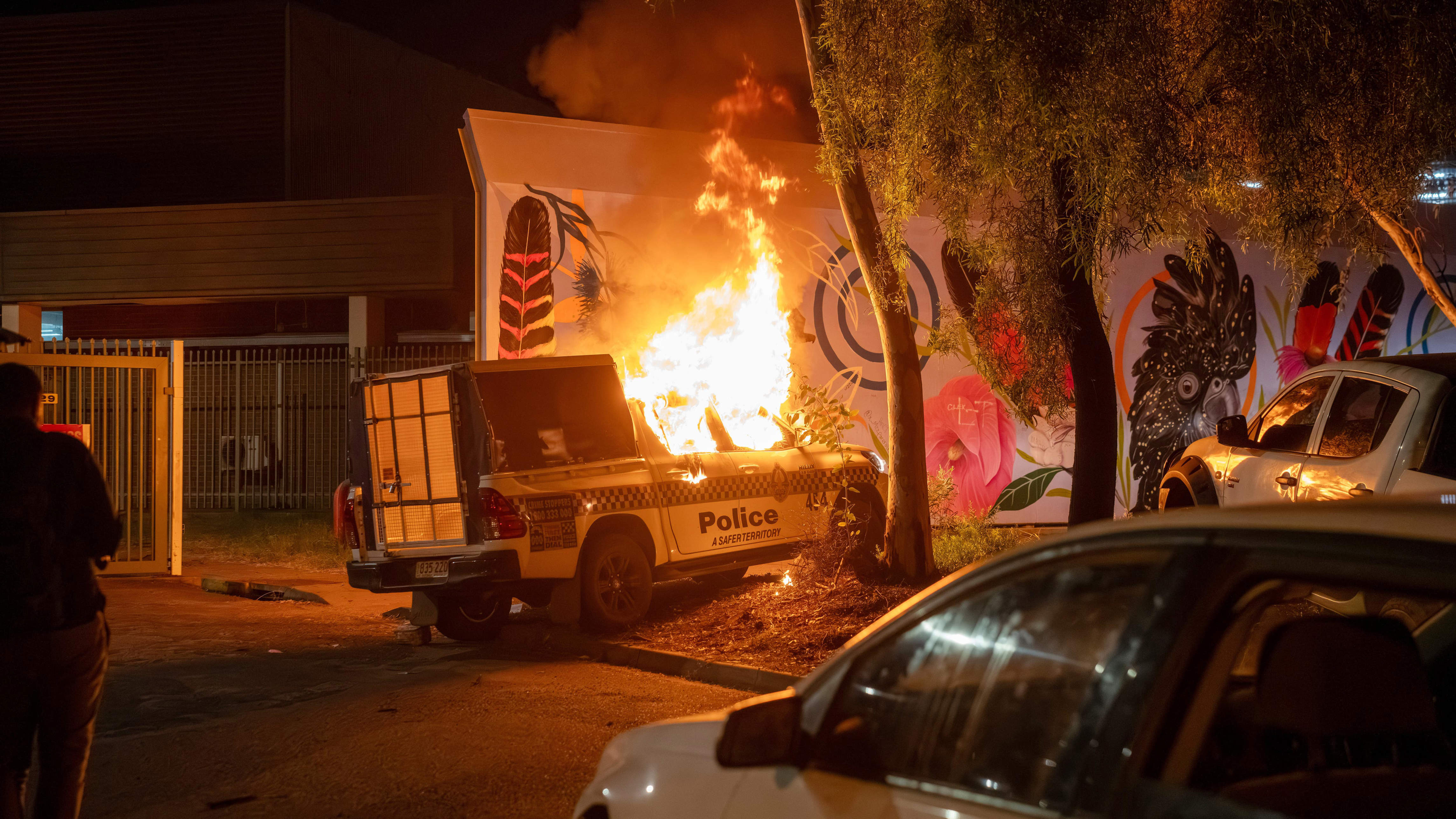 Angry crowd riots outside Australian hospital treating suspect in girl ...