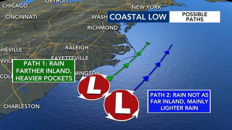 Ask the meteorologist: What makes coastal lows so difficult to track?
