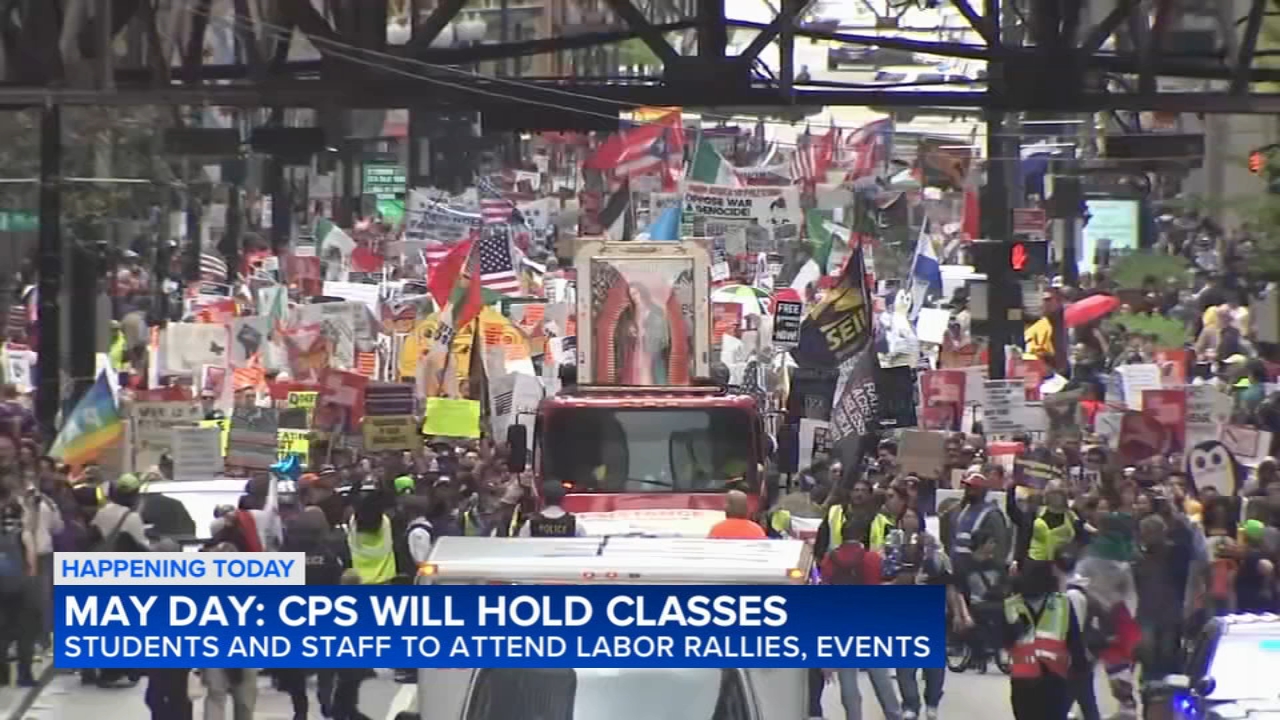 CPS teachers, students expected to join May Day rally at Union Park ...
