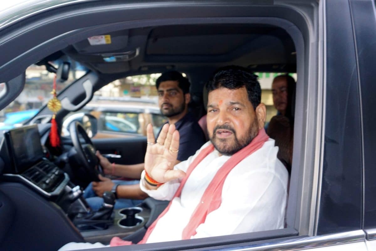 For now, Brij Bhushan Sharan Singh maintains that he remains with the BJP, even as he acknowledges receiving offers from other parties in the past. (AP Photo, File)