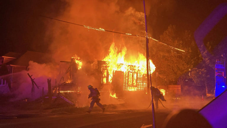 Home destroyed by fire in Portland’s Belmont neighborhood