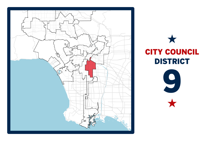 Your guide to the LA City Council District 9 race: Six candidates seek ...
