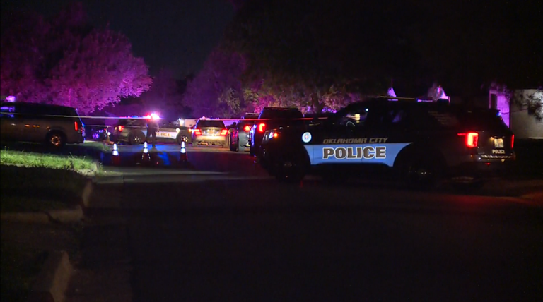 Police search for suspect after woman shot in the cheek in southwest OKC