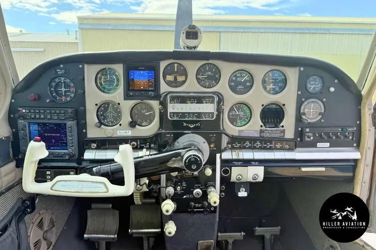 This 1960 Beechcraft Bonanza N35 is a stylish, well-kept ...