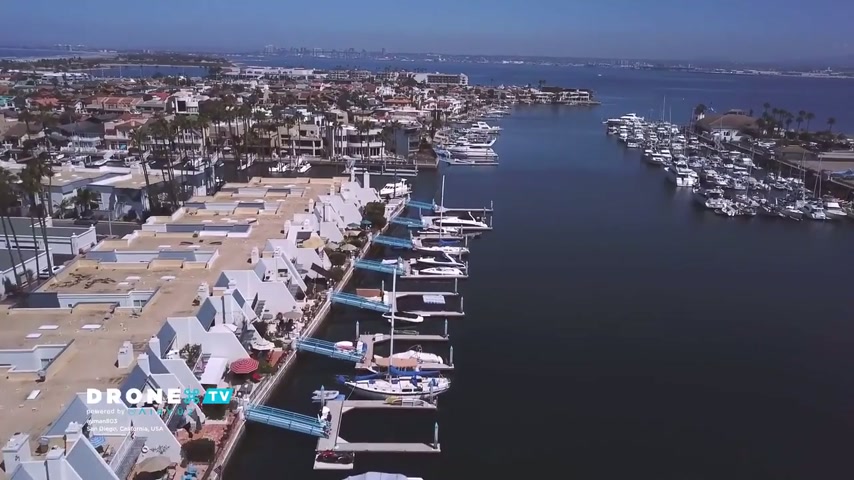 San Diego, California, por dron