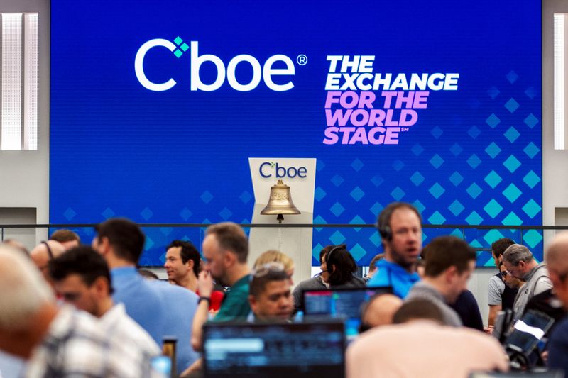 CBOE quarterly profit rises as market volatility boosts hedging activity