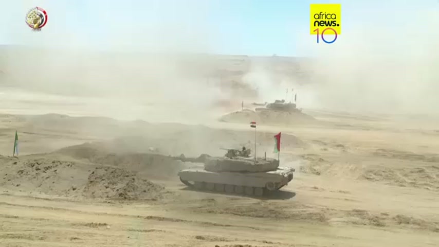 Egypt conducts live-fire military exercises near Israeli border