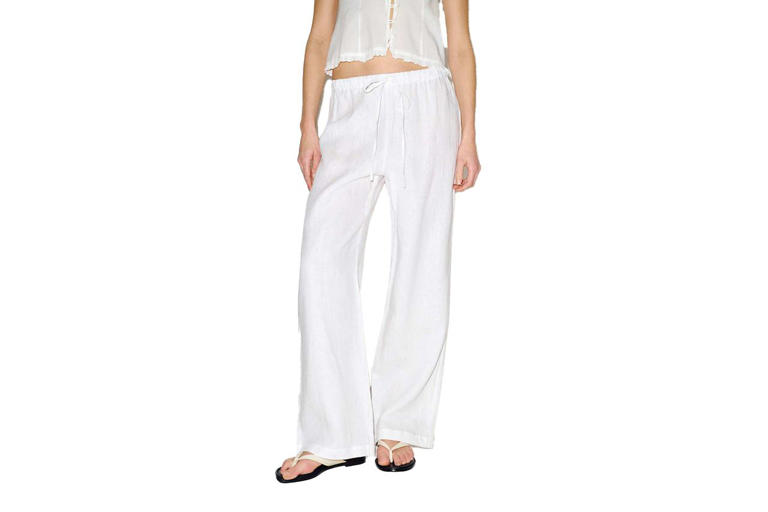 I pack these comfy white pants for warm destinations—plus, breezy ...