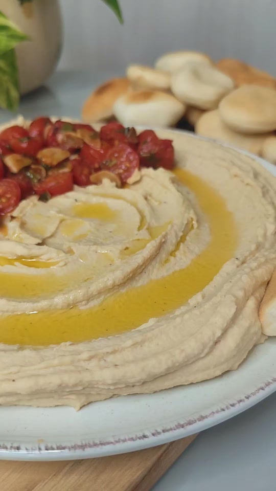 Homus cremoso e delicioso pronto em menos de 10 minutos