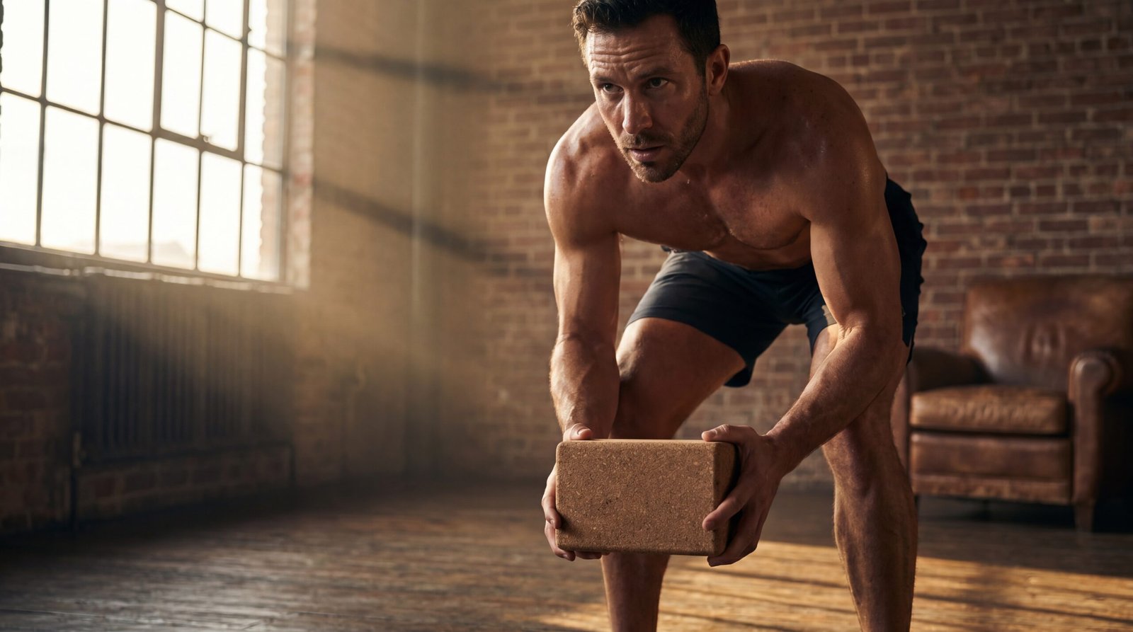 4 yoga block moves that build total body strength and mental toughness