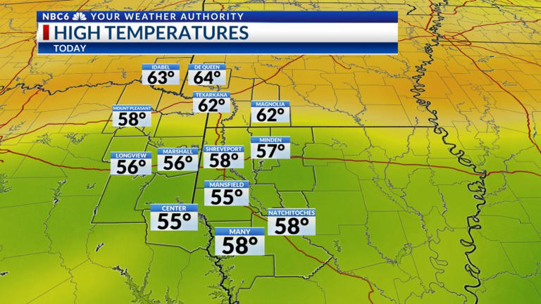 A rainy and chilly Friday, changing weather this weekend