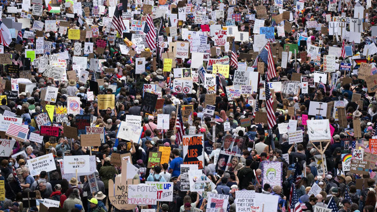 Thousands Join ‘No Work, No Shopping’ May Day Protests Across