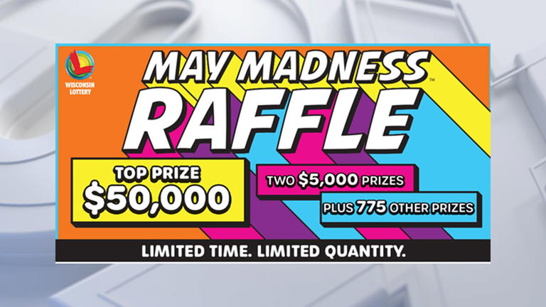 Wisconsin Lottery: Limited-time May Madness Raffle now available
