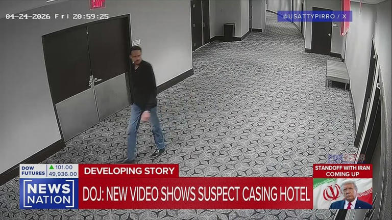 New video shows moments of WHCD shooting