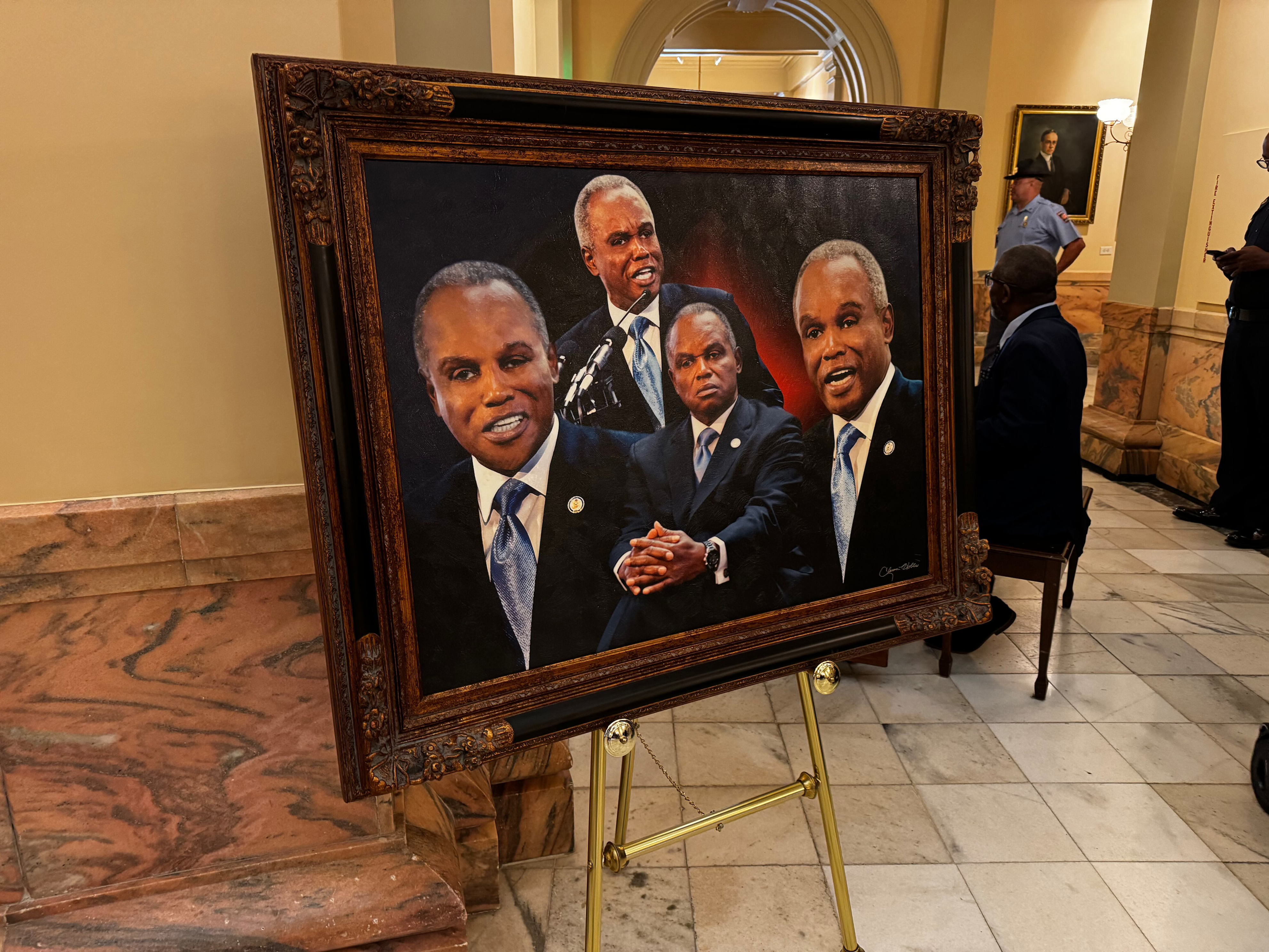 Rep. David Scott honored in memorial service at Georgia Capitol
