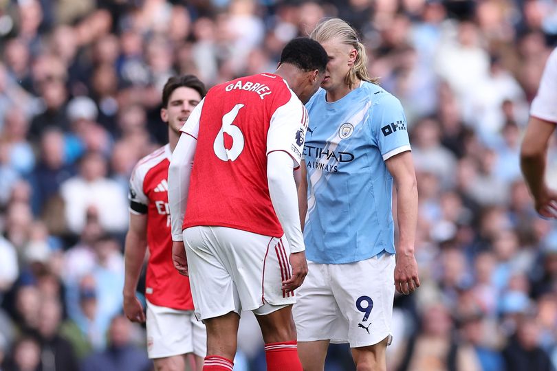Arsenal's Gabriel should have seen red for Erling Haaland headbutt ...