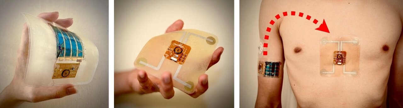 Battery-free skin-conformal wearable system can measure ...