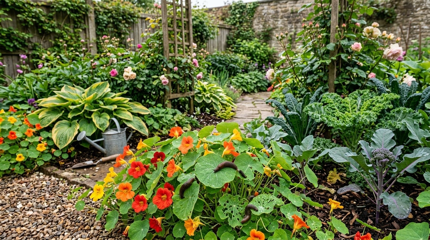 This easy edible flower could stop slugs and aphids ravaging UK gardens ...
