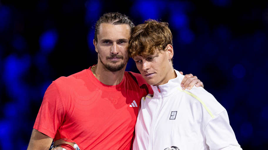 Jannik Sinner of Italy and Alexander Zverev of Germany | Mike Frey-Imagn Images