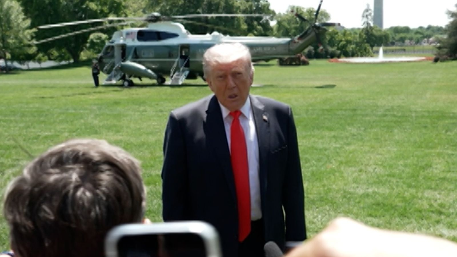 Iran negotiations 'not getting there', Trump tells Sky News