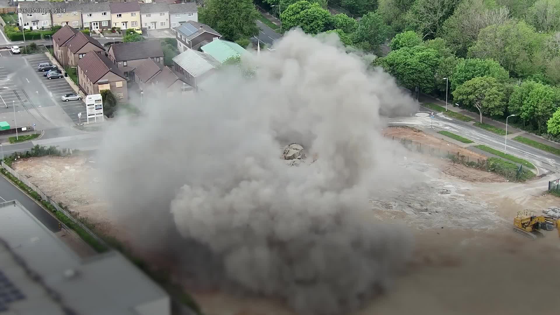 Cordon lifted after Second World War bomb detonated in Plymouth