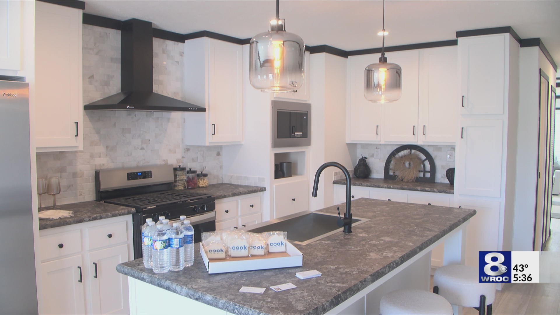 Officials tour new manufactured housing in Palmyra