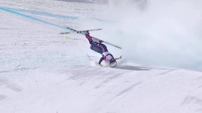 Lindsey Vonn contemplates her ski racing future after Olympic crash