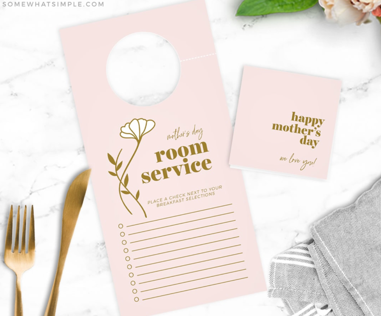 Surprise her on Mother’s Day with these beautiful decorations