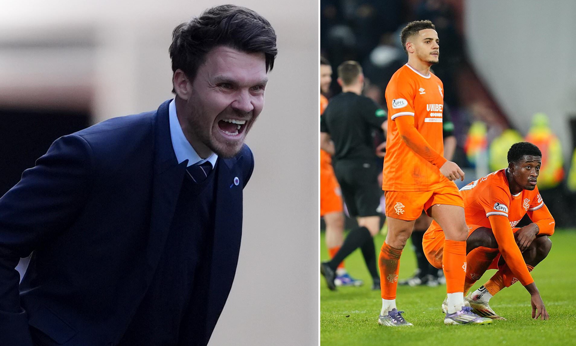 Rangers boss Danny Rohl issues rallying ry ahead of must-win Tynecastle ...