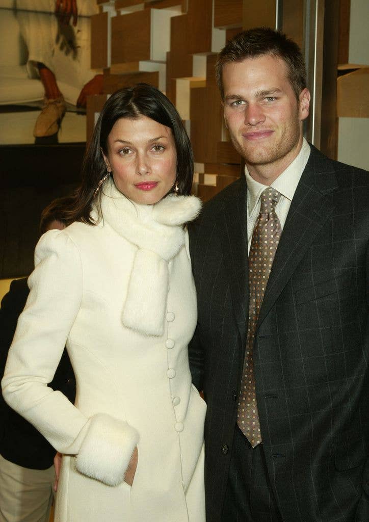 Tom and Bridget, pictured in 2004